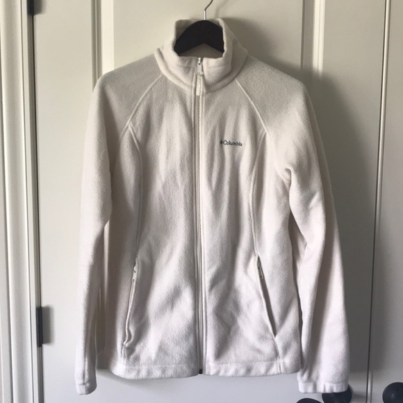 Columbia Tops White Columbia Jacket Poshmark